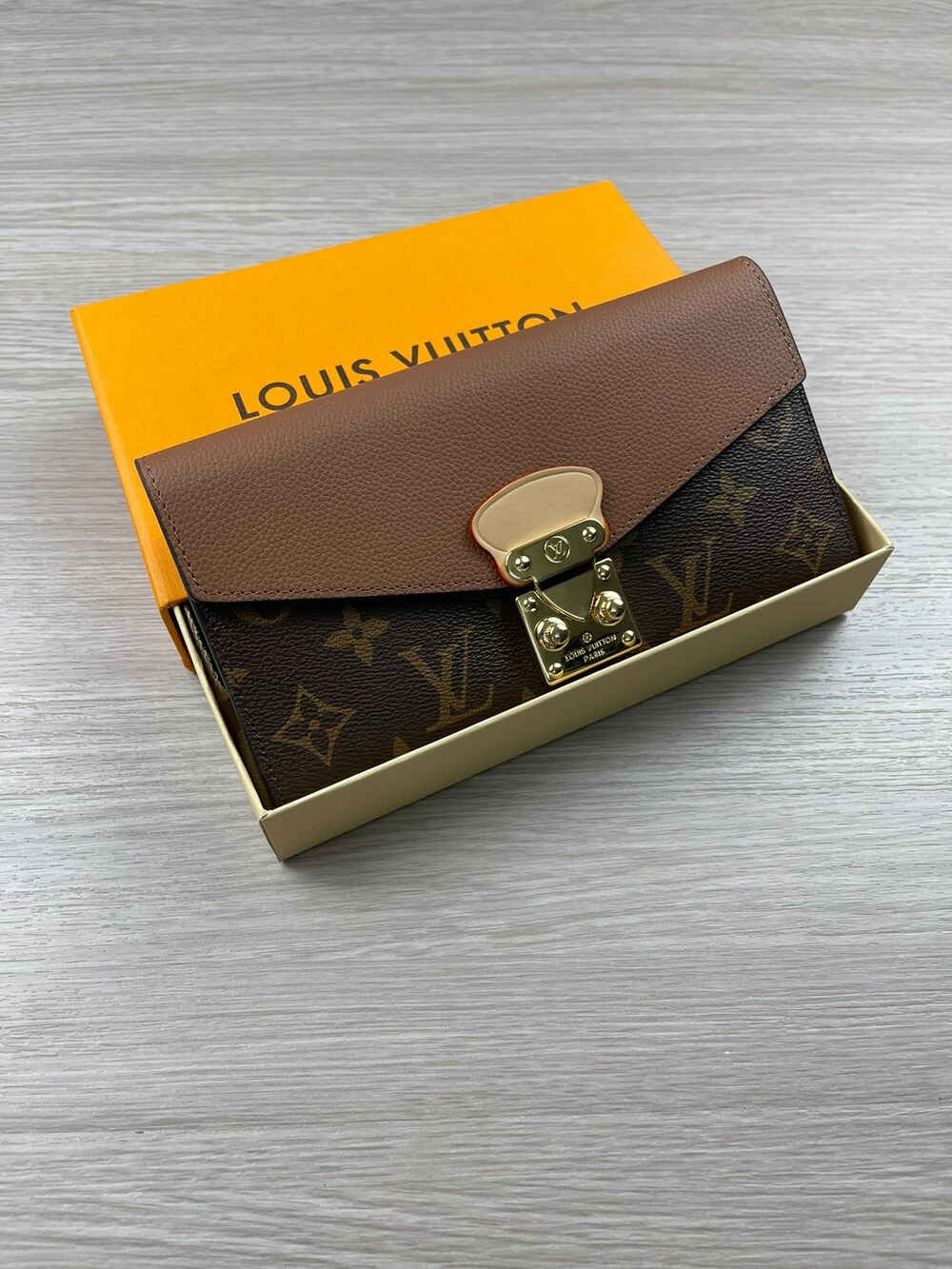Louis Vuitton Monogram Portefeuille Juliette Long Wallet